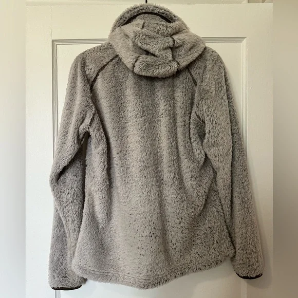 Kuhl Flight Jacket Fleece with Stowaway Hood - Stone - Picture 2 of 3